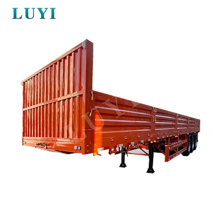 3 Ás 40 FT 40 Tonna Side Wall Cargo Semi Trailer