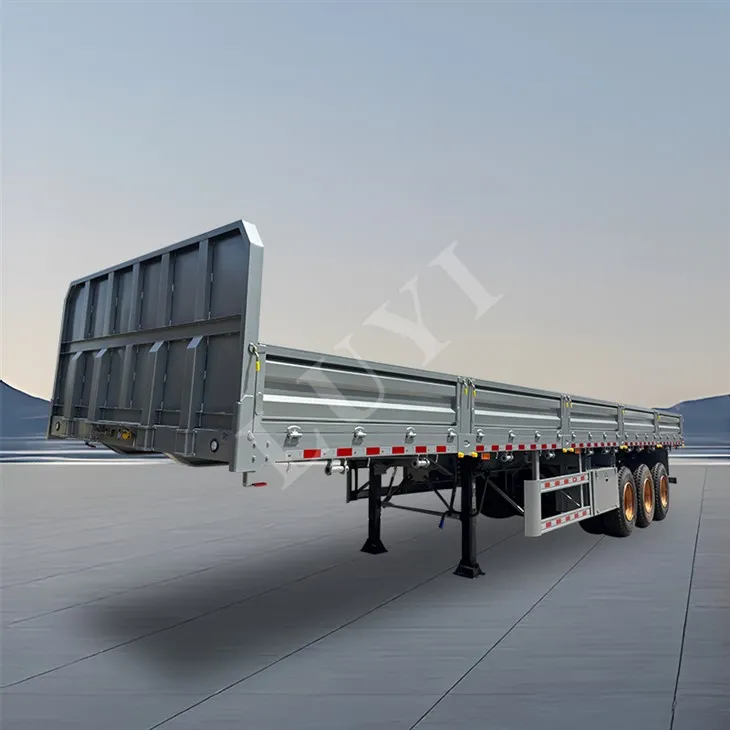 3 Axle 60 tonna girðing hálfvagn