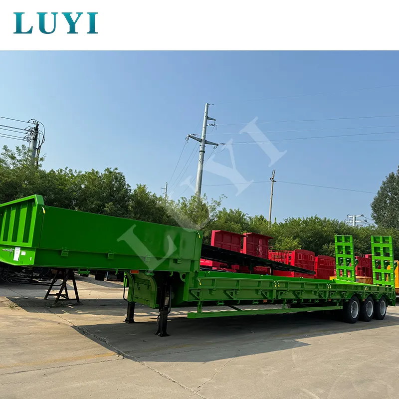 3-axle Low Bed festivagn