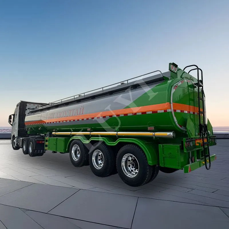 40 rúmmetrar 45 rúmmetrar 3-ás olíutankur eftirvagn