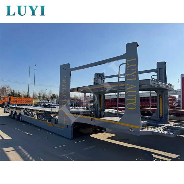 8 bíla flutningabíll