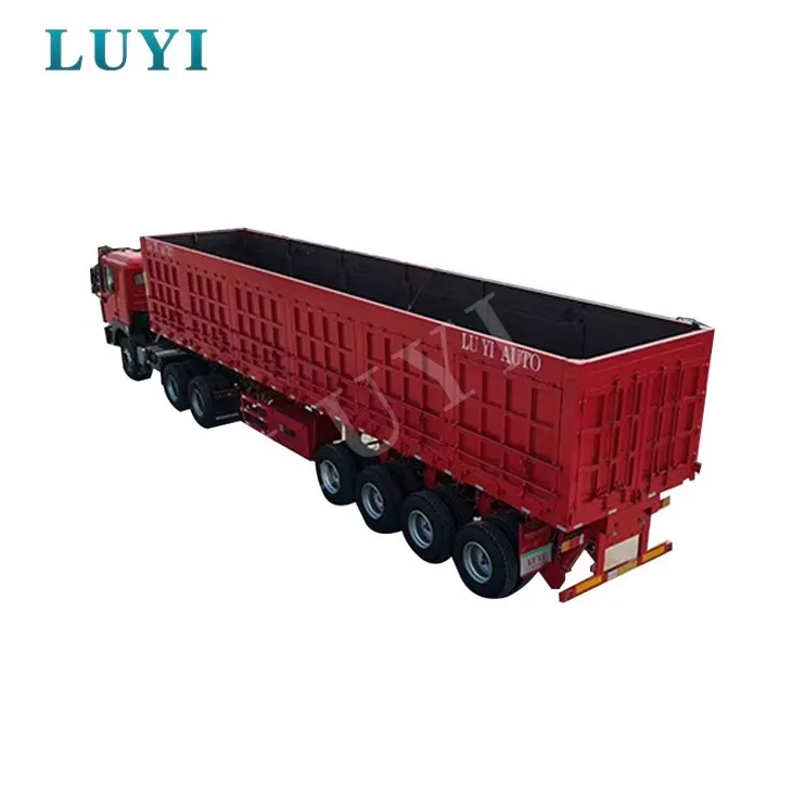 Sérsniðin Side Dump Semi Trailer Direct