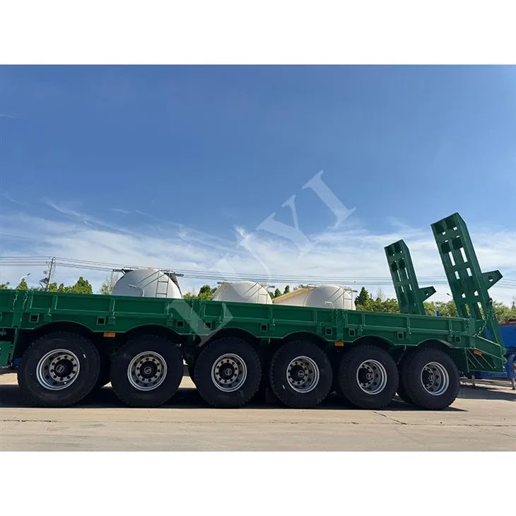 6-ása hágæða flatvagnagámur