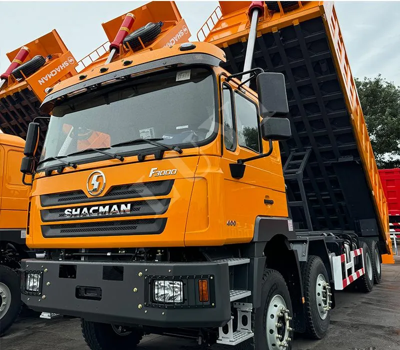 SHACMAN F3000 8x4 400HP Construction Heavy-Duty afturstukkur