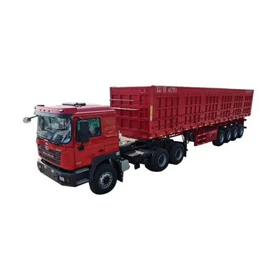 Side Dump Semi Trailer Factory Bein sérsniðin í boði